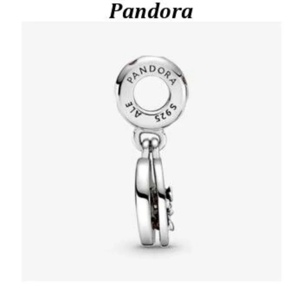 Pandora Disney Mickey Mouse & Minnie Mouse Love and Kisses Dangle Charm
